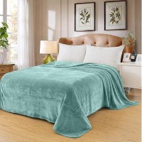 Fleece Blankets For All Season Premium Lightweight Antistatic Throw For Travel Size Bed Extra Soft Brush Fabric Warm Sofa The