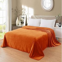 Fleece Blankets For All Season Premium Lightweight Antistatic Throw For Twintwin Xl Size Bed Extra Long Soft Brush Fabric Wa