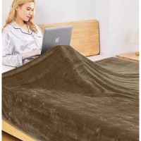 Fleece Blankets For All Season Premium Lightweight Antistatic Throw For Queenfull Size Bed Extra Soft Brush Fabric Warm Sofa