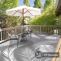 Pauwer Outdoor Rug Waterproof 8X10 Reversible Outdoor Plastic Straw Rug Outdoor Patio Camping Rug Rv Mat Indoor Outdoor Are