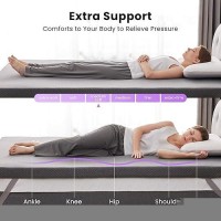 Sinweek 3 Inch Gel Memory Foam Mattress Topper King Size Pad For Back Pain Bed Topper With Removable Soft Cover Certipurus C