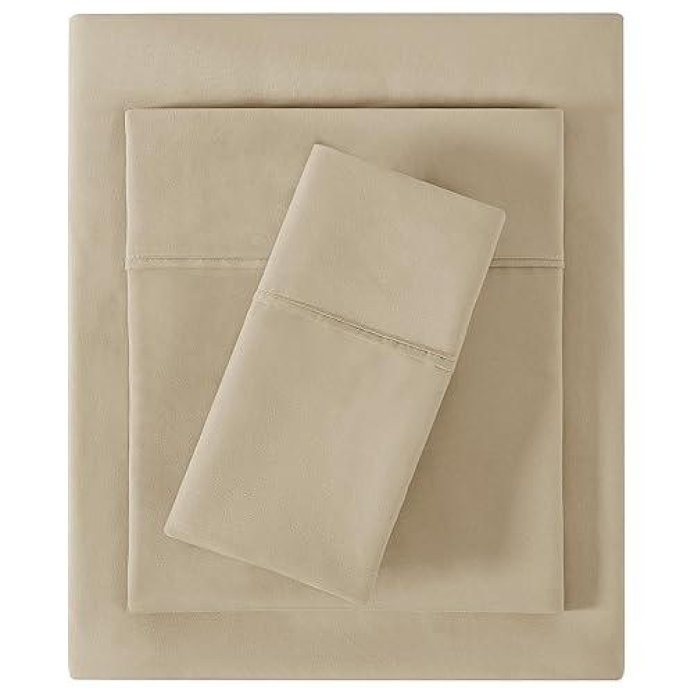 Softan Twin Size Sheet Set  Soft Twin Bed Sheets - Microfiber Fitted Sheet With With 15