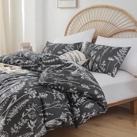 Janzaa Queen Comforter Set Floral Comforters Queen Size Bedding Comforter Sets 3 Pieces 1 Comforter 90X90 2 Pillow