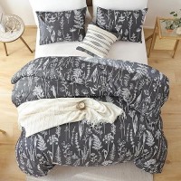 Janzaa Full Comforter Set Floral Comforter Full Size Full Size Bedding For All Seasons 3 Pieces 1 Comforter 90X79 2