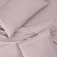 Royale Linens 300 Thread Count 100 Long Staple Combed Cotton Sheet Set 4 Piece Bed Sheet 1 Fitted Sheet 1 Flat Sheet 2 Pill