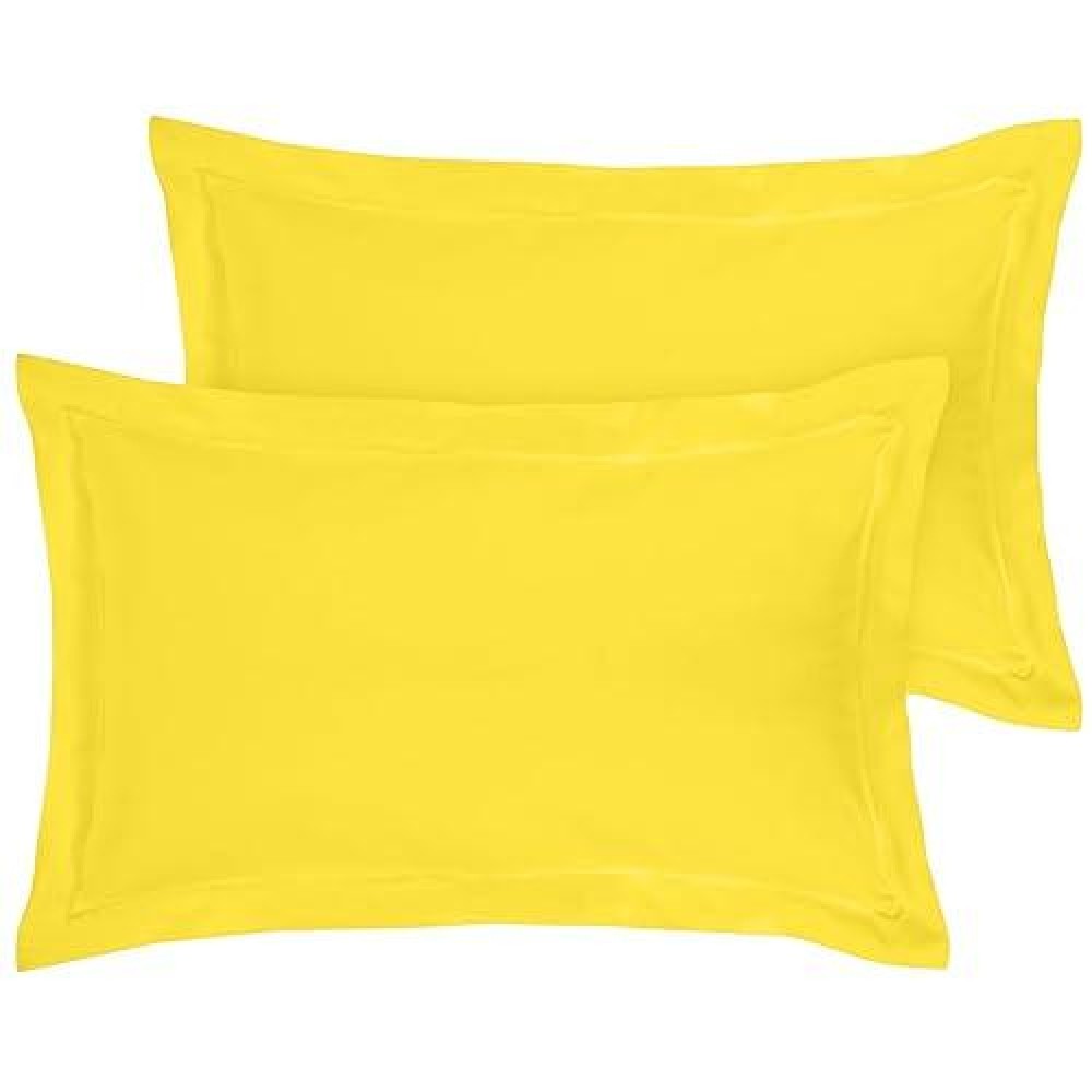 Royale Linens Pillow Shams 2 Pack Queen Size 20X30 Inch Brushed 1800 Microfiber Bed Pillow Shams Wrinkle Fade Resistant S