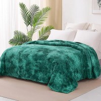 Exclusivo Mezcla Twin Size Soft Fleece Blanket 90X66 Inches 3D Clouds Stylish Jacquard Velvet Blanket For Bed Cozy Soft Lightw