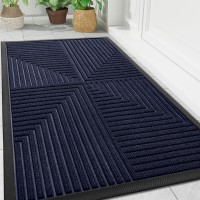 Arotive Front Door Mat Heavy Duty Outdoor Indoor Mat Nonslip Doormat For Home Entrance Low Profile Easy Clean Dirt Trapper