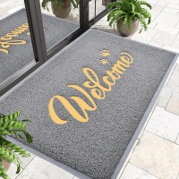 Thenv Door Mat Welcome Outdoorindoor Heavy Duty Non Slip Doormat For Front Door Entance Outside Door Mats For Home Entry Flo