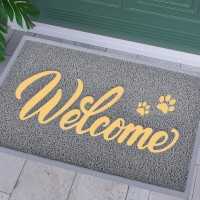 Thenv Door Mat Welcome Outdoorindoor Heavy Duty Non Slip Doormat For Front Door Entance Outside Door Mats For Home Entry Flo