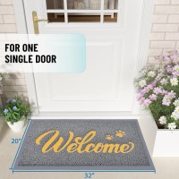 Thenv Door Mat Welcome Outdoorindoor Heavy Duty Non Slip Doormat For Front Door Entance Outside Door Mats For Home Entry Flo