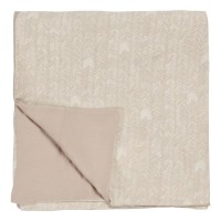 Lana Cotton Embroidered Natural King Duvet by Kosas Home