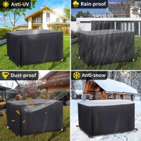 Yiueyi Outdoor Table And Chair Set Covers Water Resistant Large, 63