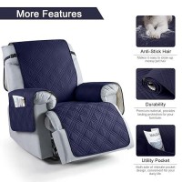 Taococo 100 Waterproof Recliner Chair Cover Small Recliner Covers For Recliner Chair With Pocket Non Slip Reclining Chair Cov