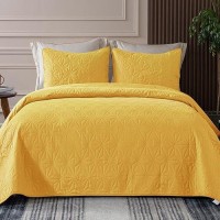 Whale Flotilla California King Bedding Set Soft Yellow Oversized King Quilts Bedspreads For All Seasons Lightweight Geometric