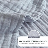 Love'S Cabin 6 Layer Cotton Muslin Blanket  50