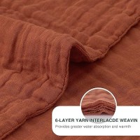 Love'S Cabin 6 Layer Cotton Muslin Blanket  50