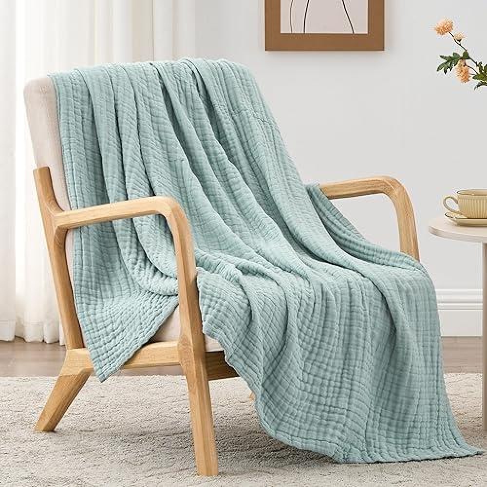 Love'S Cabin 6 Layer Cotton Muslin Blanket  50