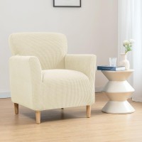 Single Armchair Cover Stretch Club Chair Covers Slipcover Spandex Jacquard 1 Pieces Armchair Couch Sofa Cover With Elastic Bottom,Anti-Slip Living Room Furniture Protectors Washable ( Color : #11 )