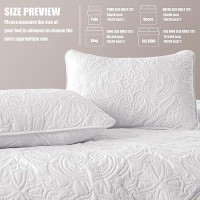 Exclusivo Mezcla Quilt Set King Size Lightweight Vintage Quilts Bedspreads Coverlets With Pillow Shams Soft King Quilt Bedding