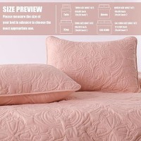 Exclusivo Mezcla Quilt Set Oversized King Size Lightweight Vintage Quilts Bedspreads Coverlets With Pillow Shams Soft Cal King