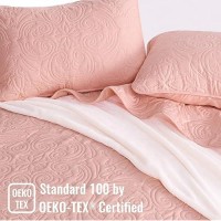 Exclusivo Mezcla Quilt Set Oversized King Size Lightweight Vintage Quilts Bedspreads Coverlets With Pillow Shams Soft Cal King