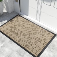 Yimobra Door Mat Allseason Outdoor Indoor Sturdy Doormat For Home Entrance Floor Heavy Duty Non Slip Front Door Mats Outdoor