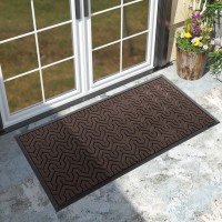 Yimobra Door Mat Allseason Outdoor Indoor Sturdy Doormat For Home Entrance Floor Heavy Duty Non Slip Front Door Mats Outdoor