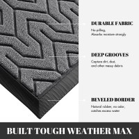 Yimobra Door Mat Allseason Outdoor Indoor Sturdy Doormat For Home Entrance Floor Heavy Duty Non Slip Front Door Mats Outdoor