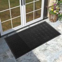 Yimobra Door Mat Allseason Outdoor Indoor Sturdy Doormat For Home Entrance Floor Heavy Duty Non Slip Front Door Mats Outdoor