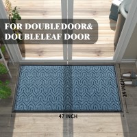 Yimobra Door Mat Allseason Outdoor Indoor Sturdy Doormat For Home Entrance Floor Heavy Duty Non Slip Front Door Mats Outdoor