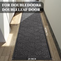 Yimobra Door Mat Outdoor Entrance Heavy Duty Sturdy Front Welcome Matt For Outside Home Entry Doormat For Back Patio Floor Por