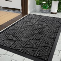 Yimobra Door Mat Outdoor Entrance Heavy Duty Sturdy Front Welcome Matt For Outside Home Entry Doormat For Back Patio Floor Por