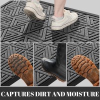 Yimobra Door Mat Outdoor Entrance Heavy Duty Sturdy Front Welcome Matt For Outside Home Entry Doormat For Back Patio Floor Por