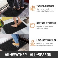 Yimobra Sturdy Front Door Mat 72X24 Inch Big Heavy Duty Welcome Outdoor Indoor Doormat Entrance Floor Matt Non Slip Rubber Ba