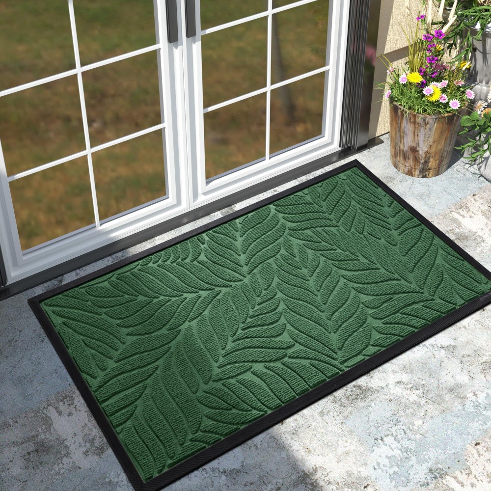 Yimobra Door Mats Outdoor Indoor Heavy Duty Non Slip Welcome Mats For Front Door Easy Clean Outside Doormats For Home Entry Ma