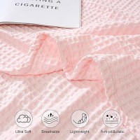 Phf Ultra Soft Waffle Weave Body Pillowcase 20 X 54 No Insert Breathable Skinfriendly Body Pillow Sham With Zipper Dec