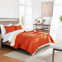 Exclusivo Mezcla Ultrasonic California King Size Quilt Bedding Set With Pillow Shams Lightweight Quilts Cal King Size Soft Bed