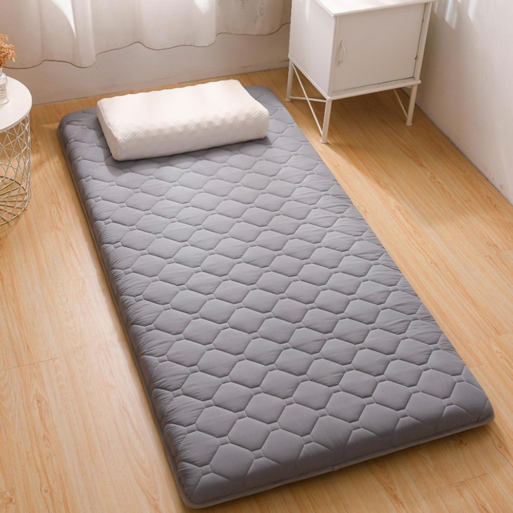 Yxcmd Japanese Folding Tatami Mattress Mat, Single Double Japanese Futon Floor Mattress, Folding Bed Portable Camping Mattress Floor Lounger Sofa Bed (Color : B, Size : 100 * 200Cm)