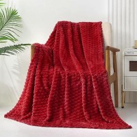 Exclusivo Mezcla Extra Large Soft Fleece Throw Blanket 50X70 Inches 3D Clouds Stylish Jacquard Throw Blanket For Couch Cozy So