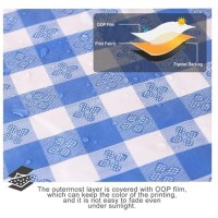 Fitted Picnic Table Cover With Bench Covers Vinyl Waterproof Elastic Edges Fitted Rectangle Tables Patio Tablecloth Camping Gear