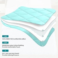 Lagraty Weighted Blanket 60X80 20Lbs Cooling Breathable Heavy Blanket Microfiber Material With Glass Beads Big Blanket Fo