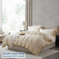 Nestl Twin Duvet Cover Set Soft Prewashed Beige Cream Duvet Cover Twintwin Xl 2 Piece With Zipper Closure 1 Duvet Cover 68