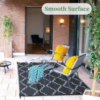 Ogrmar 6X9 Ft Reversible Mats Outdoor Rug For Patio Clearance Waterproof Carpet Plastic Straw Rug For Indoor Outdoor Floor M