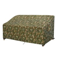 Easygoing Waterproof Patio Furniture Cover Camouflage Printed Outdoor Sofa Cover With Air Vent Fits Up To 88 W X 325 D X