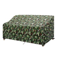 Easygoing Waterproof Patio Sofa Furniture Cover Camouflage Printed Outdoor Couch Cover With Air Vent Fits Up To 85 W X 37