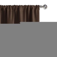 Jiuzhen Blackout Curtains For Bedroom Thermal Insulated Room Darkening Rod Pocket Curtains For Living Room Set Of 2 Panels Wi