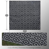 Sand Mine Reversible Mats Plastic Straw Rug Modern Area Rug Large Floor Mat And Rug For Outdoors Rv Patio Backyard Deck