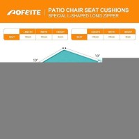 Aofeite Outdoor Olefin Chair Cushions 19