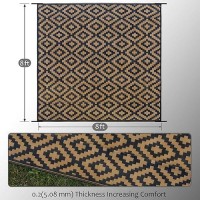 Sand Mine Reversible Mats Plastic Straw Rug Modern Area Rug Large Floor Mat And Rug For Outdoors Rv Patio Backyard Deck